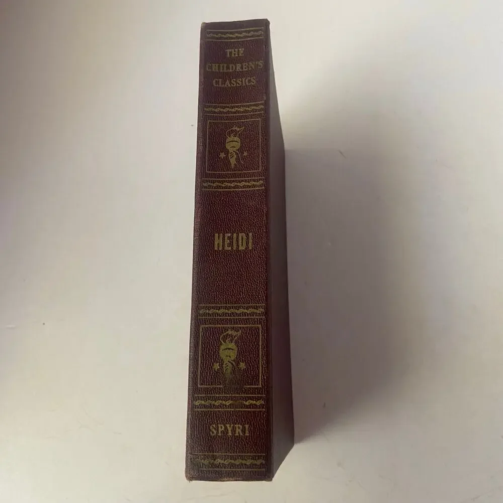 The Children's Classics Heidi John C Winston Collectible USA 1924 Antique